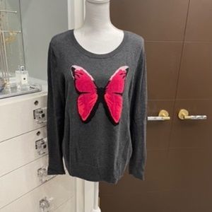 Halogen Butterfly Bow Sweater